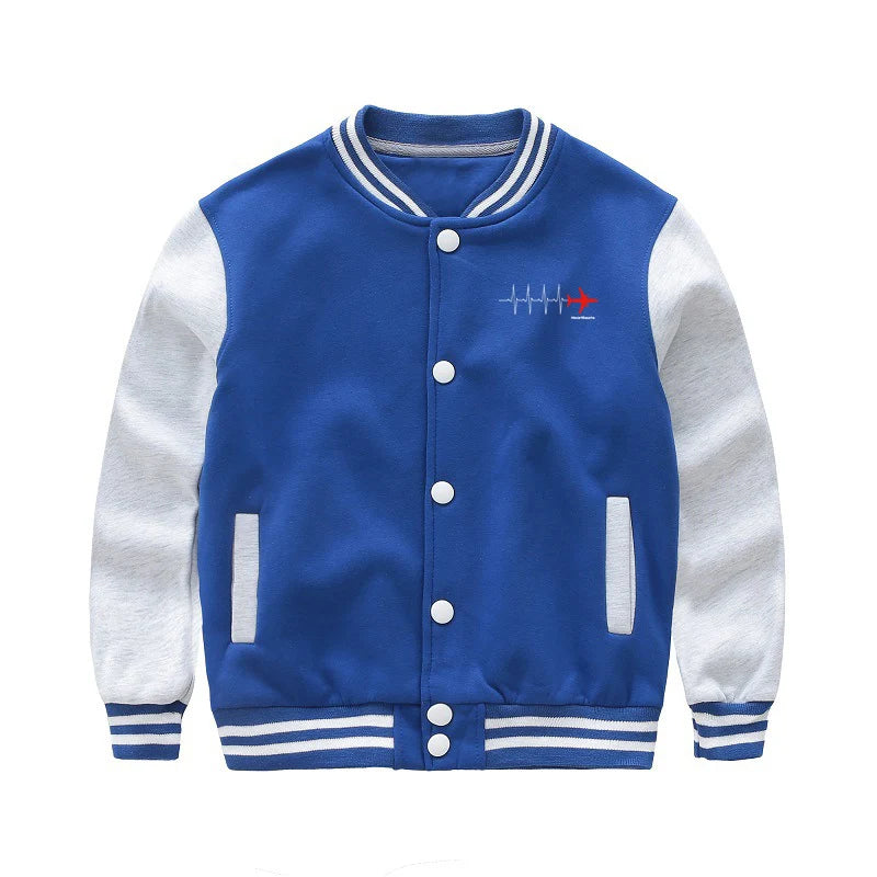 Aviation Heartbeats Baseball Jacket - view 4