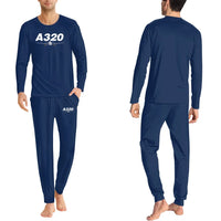 Thumbnail for Super Airbus A320 men pajamas - Dark Blue