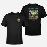 Thumbnail for VINTAGE G4135 - The Contrail Evening - Double-Side T-Shirt design on black double side t shirt