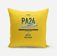 Thumbnail for Piper PA-24-250 Comanche 250 design on yellow pillow