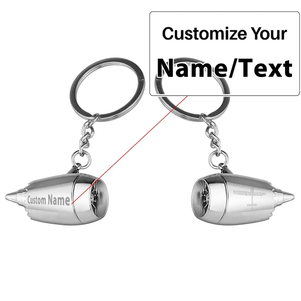 Customisable Aviation Alphabet Key Chain - view 3
