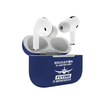 Thumbnail for Flying is Importanter AirPods Pro plastic case - Dark Blue