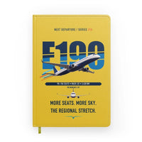 Thumbnail for Embraer E190 design on yellow notebook