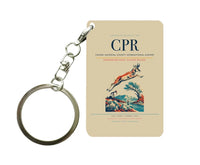Thumbnail for Casper–Natrona County International Airport (CPR) design on beige key chain