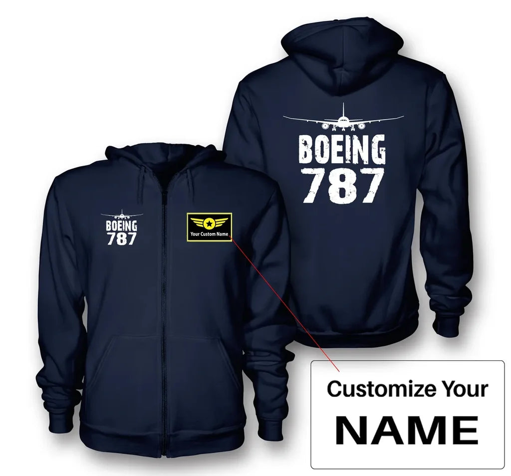 Customisable Boeing 787 Hoodie - view 3