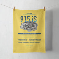Thumbnail for 915 iS design on yellow towel