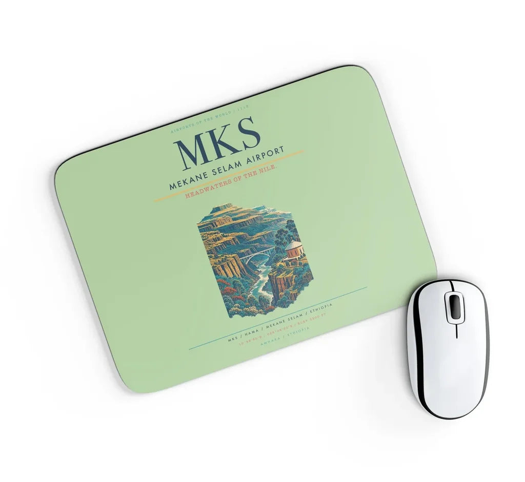 Mekane Selam Airport MKS - Light Green