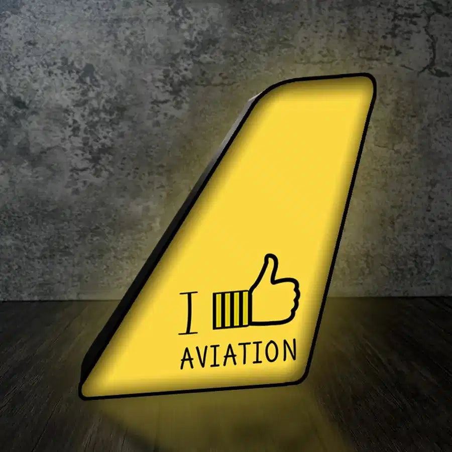 I Like Aviation 3D Lamp - view 3