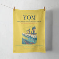 Thumbnail for Greater Moncton International Airport (YQM) design on yellow towel