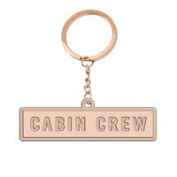 Thumbnail for Cabin Crew Text Key Chain - view 3
