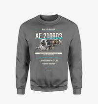 Thumbnail for AE 2100D3 design on gray sweatshirt
