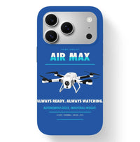 Thumbnail for Percepto Air Max Case design on blue iphone case