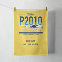 Thumbnail for Tecnam P2010 design on yellow towel