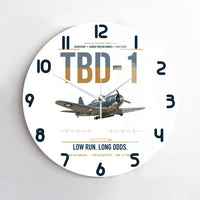 Thumbnail for TBD-1 Devastator design on white no frame wall clock