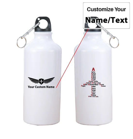 Customisable Aviation Alphabet Thermos - view 3