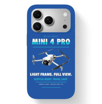 Thumbnail for DJI Mini 4 Pro Case design on blue iphone case