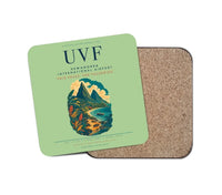 Thumbnail for Hewanorra International Airport (UVF) design on light green 1 piece coaster