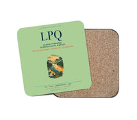 Thumbnail for Luang Prabang International Airport (LPQ) design on light green 1 piece coaster