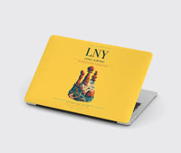 Thumbnail for Lanai Airport (LNY) design on yellow MacBook case