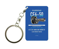 Thumbnail for CF6-50 Key Chain design on blue key chain