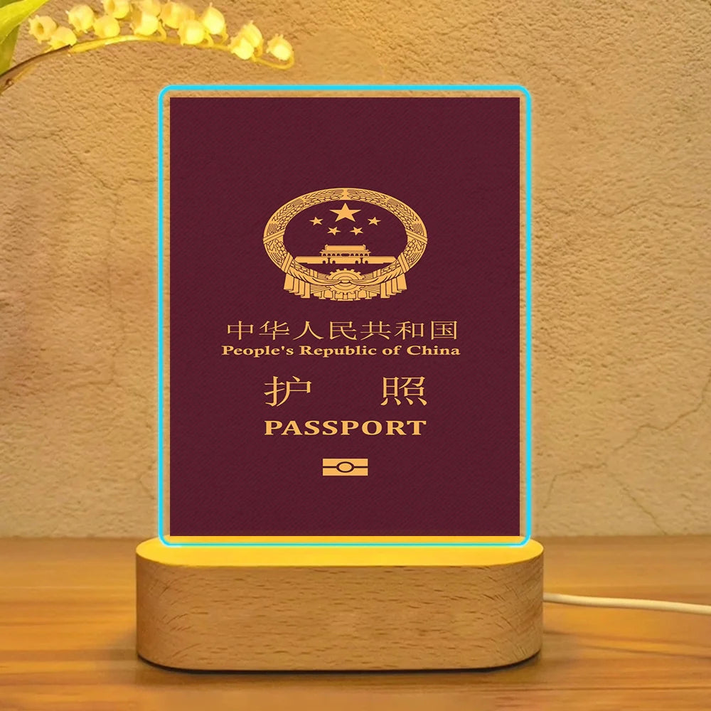 China Passport Lamp - view 3
