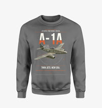 Thumbnail for Messerschmitt Me 262A-1a design on gray sweatshirt