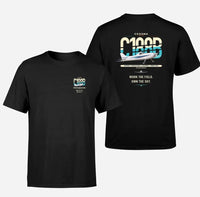 Thumbnail for Cessna A188B AgTruck design on black t-shirt, double-side print