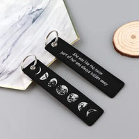 Thumbnail for She Was like the Moon Key Chain - view 3