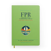 Thumbnail for Treasure Coast International Airport (FPR) design on light green notebook
