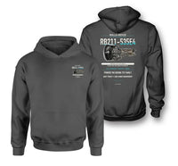 Thumbnail for RB211-535E4 design on dark gray hoodie