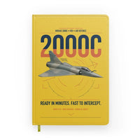 Thumbnail for Dassault Mirage 2000C RDI design on yellow notebook