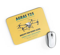 Thumbnail for DJI Agras T25 design on yellow rectangle mouse pad