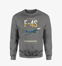 Thumbnail for F-4S Phantom II design on gray sweatshirt