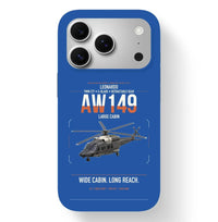 Thumbnail for Leonardo AW149 design on blue magsafe iphone case, for iPhone 17 Pro