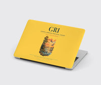 Thumbnail for Central Nebraska Regional Airport (GRI) design on yellow MacBook case