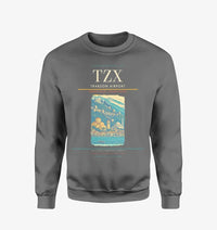Thumbnail for Trabzon Airport (TZX) design on gray sweatshirt