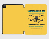 Thumbnail for Draganfly Commander 3XL design on yellow ipad tablet case