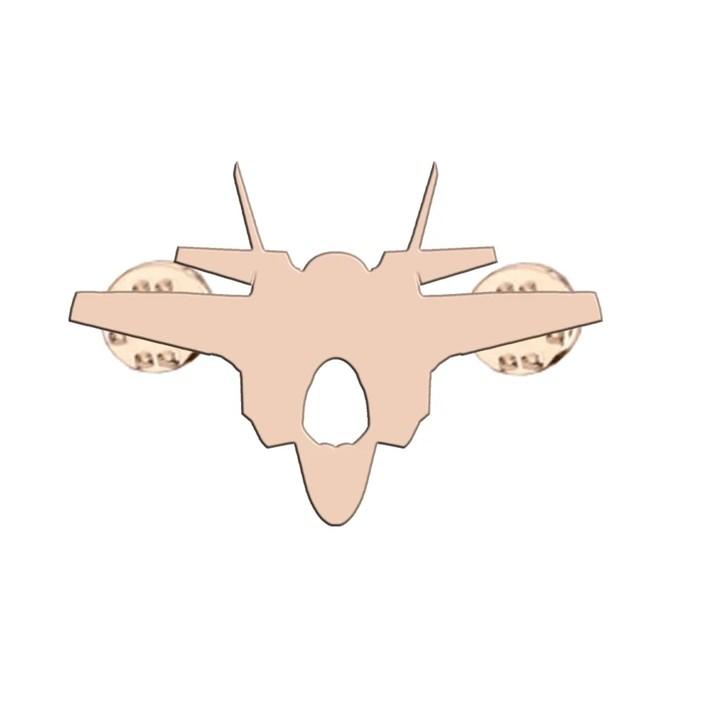 Aircraft Silhouette Brooch - view 3