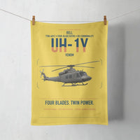 Thumbnail for Bell UH-1Y Venom design on yellow towel