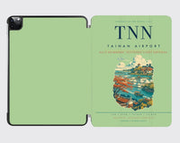 Thumbnail for Tainan Airport (TNN) design on light green ipad tablet case