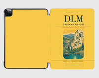 Thumbnail for Dalaman Airport (DLM) design on yellow ipad tablet case