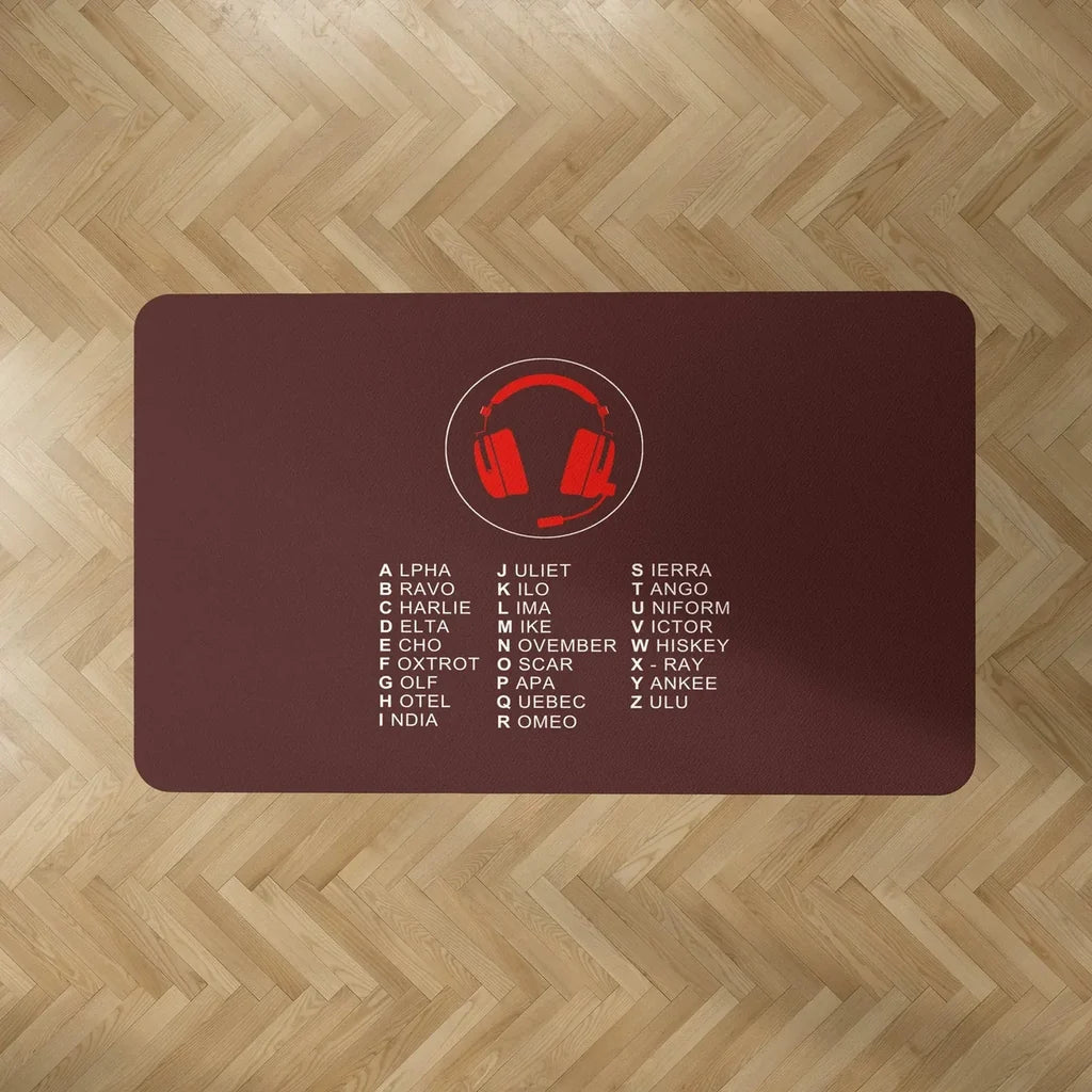 Aviation Alphabet Floor Mat - view 3