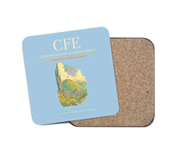 Thumbnail for Clermont-Ferrand Auvergne Airport CFE Coaster 1-Piece - Light Blue