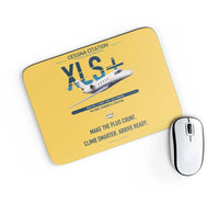 Thumbnail for Cessna Citation XLSPlus design on yellow rectangle mouse pad