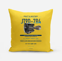Thumbnail for JT9D-7R4 design on yellow pillow