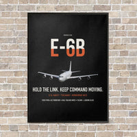 Thumbnail for E-6B Mercury vertical canvas print - framed - black background