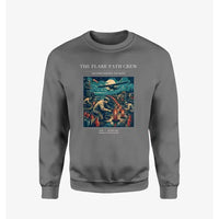 Thumbnail for VINTAGE G4252 - The Flare Path Crew - Designed Sweatshirts design on gray