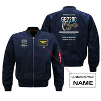 Thumbnail for GP7200 design on blue bomber with custom name badge