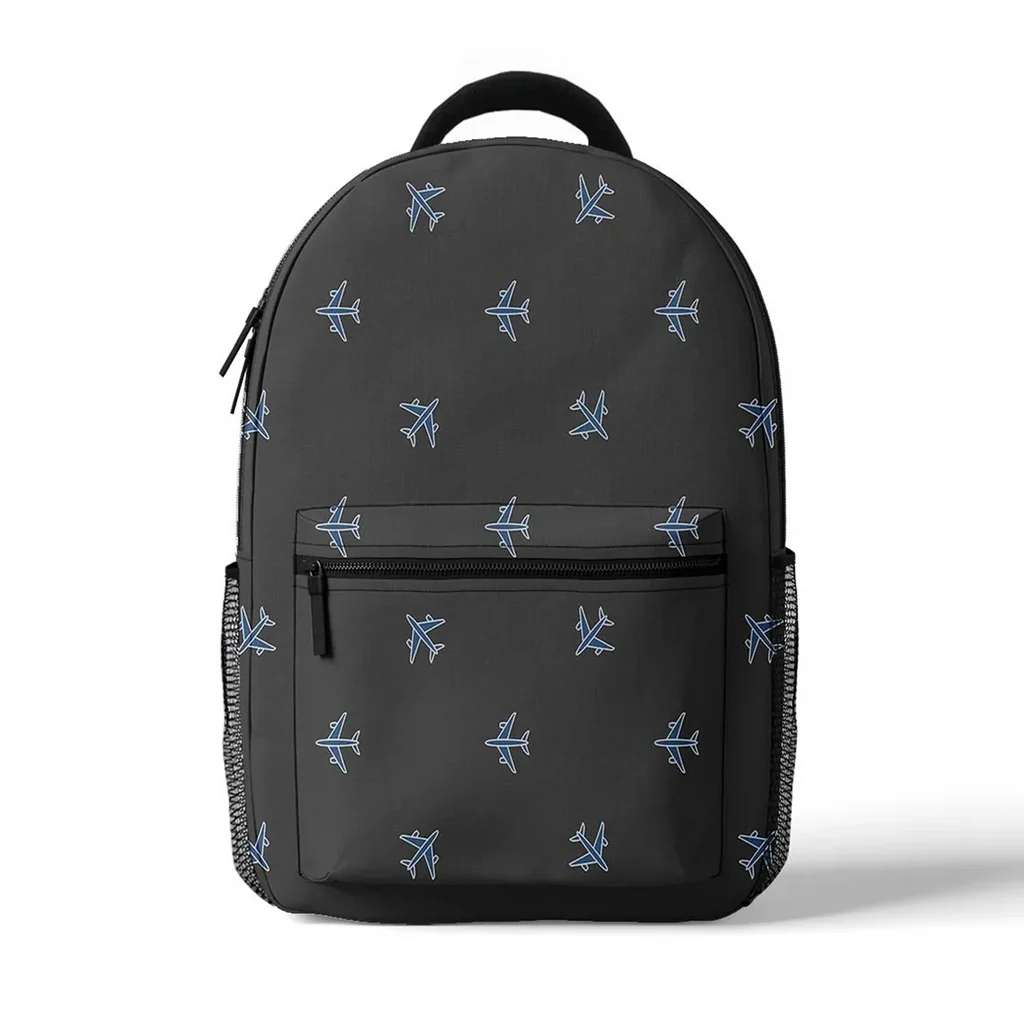 Nice Airplanes 3D Backpack - view 3