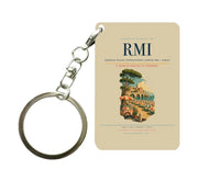 Thumbnail for Federico Fellini International Airport (RMI) design on beige key chain